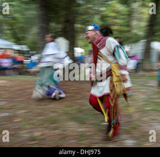 Native American Festival à Oleno State Park dans le Nord de la Floride. Banque D'Images