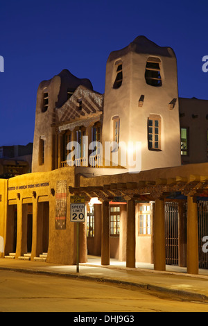 Institute of American Indian Arts Museum, Santa Fe, Nouveau Mexique USA Banque D'Images