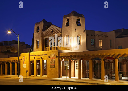 Institute of American Indian Arts Museum, Santa Fe, Nouveau Mexique USA Banque D'Images