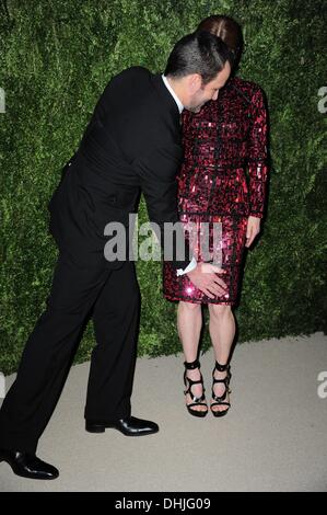 New York, NY, USA. 11Th Nov, 2013. Tom Ford, Julianne Moore aux arrivées pour 2013 CFDA Vogue fashion Fund Awards Gala de printemps, Studios, New York, NY 11 novembre 2013. © Gregorio T./Binuya Everett Collection/Alamy Live News Banque D'Images