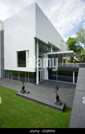 Vue extérieure du musée Frieder Burda, architecte Richard Meier, Baden-Baden, Forêt-Noire, Bade-Wurtemberg, Allemagne, Euro Banque D'Images