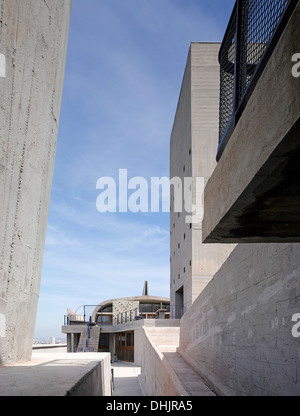 Unite d'habitation, Marseille, France. Architecte : Le Corbusier, 1952. Banque D'Images