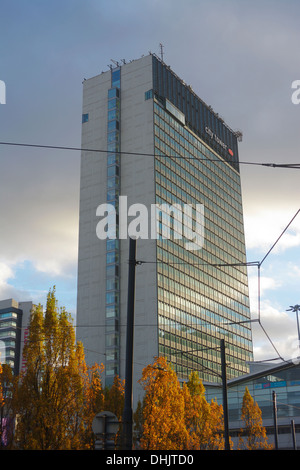 Tour de la ville de Manchester Piccadilly. Autrefois connu sous le nom de bâtiment. Sunley Banque D'Images