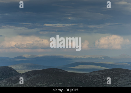 Vue de l'Elgahogna Femundsmarka, NP, Norvège Banque D'Images
