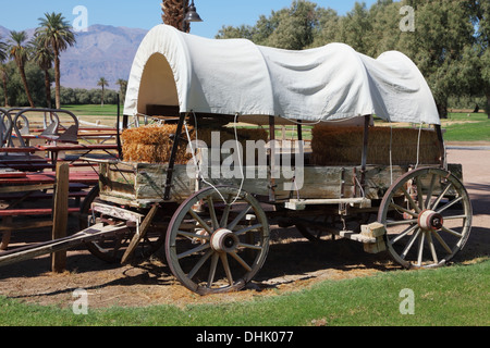 Wagon anciens restaurés Banque D'Images