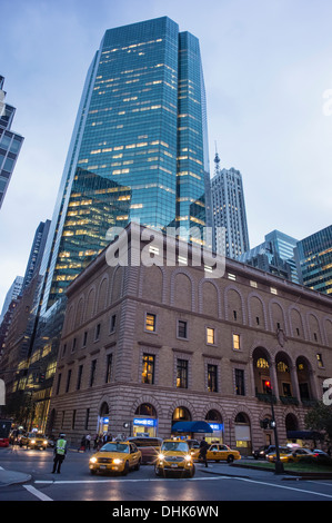 Park Avenue, la Chase Manhattan, Manhattan, New York City, USA Banque D'Images