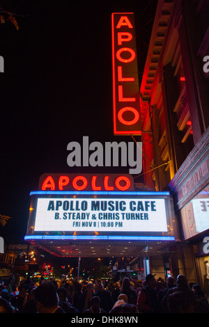 L'Apollo Theatre, Harlem, New York City, États-Unis d'Amérique. Banque D'Images