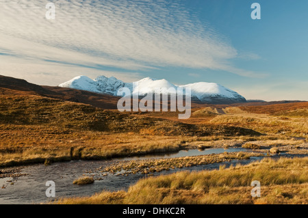 Un Teallach en automne Banque D'Images