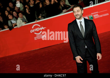 Rome, Italie. 10 nov., 2013. L'acteur italien Filippo Timi pose pendant le tapis rouge du film ''Venez il vento'' à la 8e International Rome Film Festival, le 10 novembre 2013.Photo : Massimo Valicchia Valicchia NurPhoto / © Massimo/NurPhoto ZUMAPRESS.com/Alamy/Live News Banque D'Images