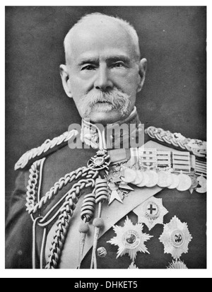 Le Maréchal Frederick Sleigh Roberts, comte Roberts VC KG KP GCB OM GCSI GCIE COSTJ VD PC Banque D'Images