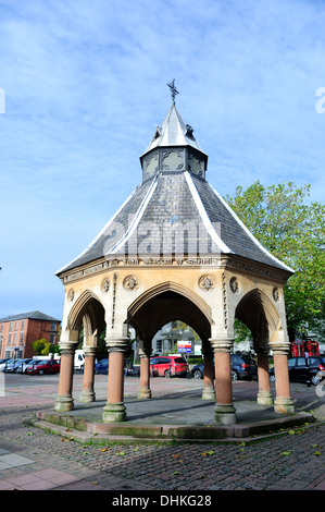 Bingham,Bretagne,Angleterre,UK.Buttercross,Place de marché. Banque D'Images