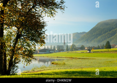 Sankt Ulrich Lac Pillersee Tirol Autriche Banque D'Images