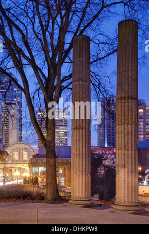 Plymouth Pillars Park Seattle Banque D'Images