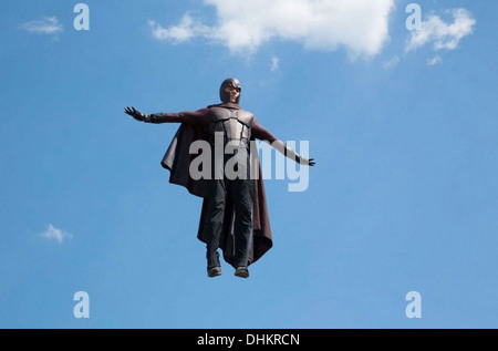 X-Men : JOURS DE L'AVENIR 2014 20th Century Fox Film avec Michael Fassbender comme Erik Lehnsherr / Magneto Banque D'Images