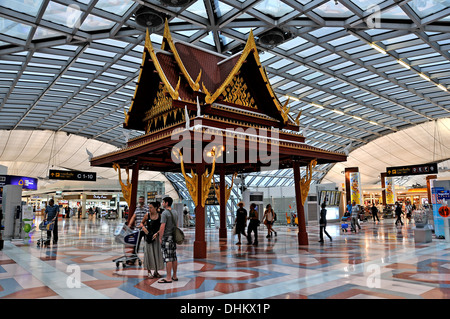 L'aéroport de Suvarnabhumi Bangkok Thaïlande Banque D'Images