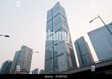 Centre fortune Fortune au bureau de Phase 3 Plaza Complex à Beijing Central Business District (CBD), Chaoyang, Beijing, Chine Banque D'Images