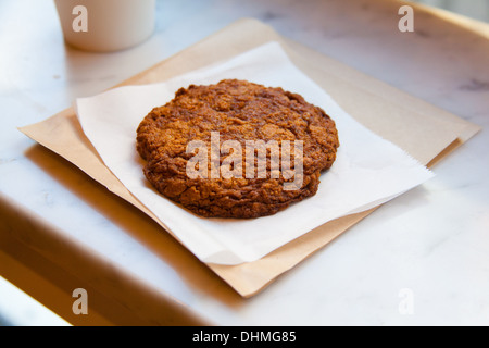 OatMeals bar, West 3ème Street, New York City, États-Unis d'Amérique. Banque D'Images