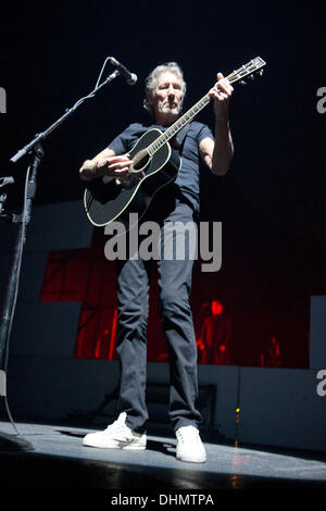 Roger Waters performing 'Le Mur' Tour 2012 tenue à la Frank Erwin Center. Austin, Texas - 03.05.12 Banque D'Images