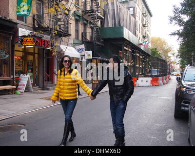 Donnie Yen et Cecilia Wang à New York après le 4e Festival du film chinois de New York. Banque D'Images