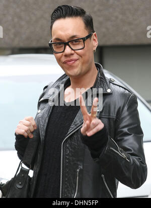 Gok Wan à l'ITV studios London, England - 08.05.12 Banque D'Images