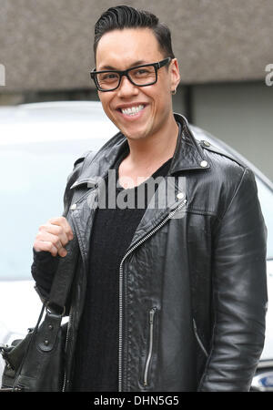 Gok Wan à l'ITV studios London, England - 08.05.12 Banque D'Images