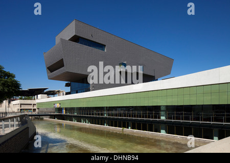 Musée du Design de Barcelone - Disseny Hub Barcelona Banque D'Images