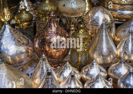 L'Afrique, l'Egypte, Le Caire, le Khal El Khalili market Banque D'Images