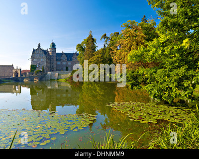 Château Hämelschenburg, Emmerthal, Weser Uplands, Allemagne Banque D'Images