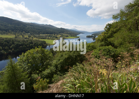 Loch Tummel, en Écosse. De pittoresque Loch Tummel dans la région de Perth and Kinross en Écosse. Banque D'Images