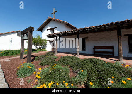 Mission San Francisco Solano, Sonoma, Californie, États-Unis Banque D'Images