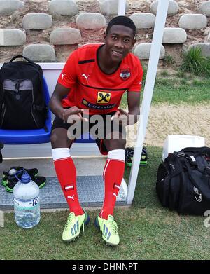 Alicante, Espagne. 13 nov., 2013. Le football international avant-match amical pratique avant l'Autriche contre USA match amical David Alaba AUT © Plus Sport Action/Alamy Live News Banque D'Images
