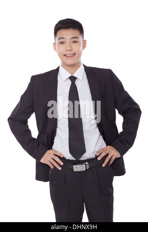 Young businessman, portrait Banque D'Images