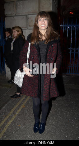 London, UK . 13 nov., 2013. Les célébrités assister à la manifestation de lancement Skate à Somerset House à Londres : Guest Crédit : Sebastian Toombs/Alamy Live News Banque D'Images