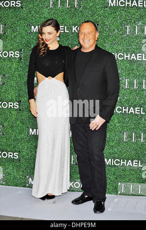 Tokyo, Japon. 13 nov., 2013. Miranda Kerr et Michael Kors assister à 'Michael Kors et Miranda Kerr célébrer Elle Japon Décembre couvrir' partie de la Gallery de Horyuji Trésors du Musée National de Tokyo le 13 novembre 2013 à Tokyo, Japon./photo : dpa Crédit alliance/Alamy Live News Banque D'Images