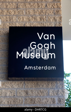 Musée Van Gogh à Amsterdam, Pays-Bas Banque D'Images