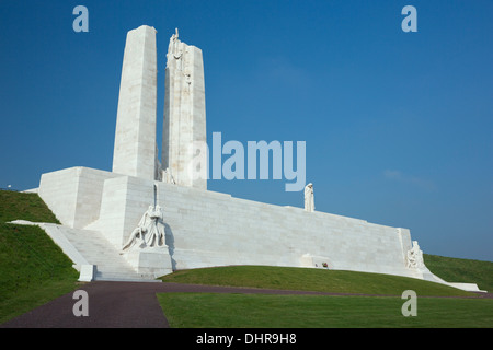 Aperçu de la crête de Vimy Memorial Banque D'Images