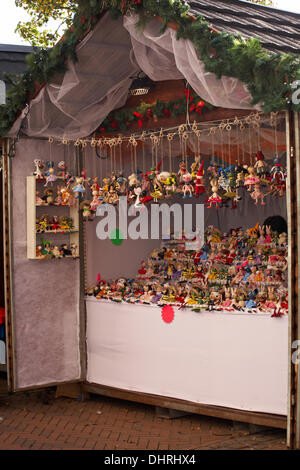 Bournemouth, Royaume-Uni 14 novembre 2013. Bournemouth se prépare pour Noël, avec l'ouverture du marché de Noël de la ville. Credit : Carolyn Jenkins/Alamy Live News Banque D'Images