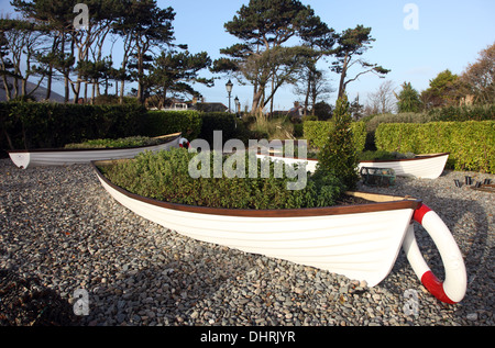 Slieve Donart Resort & Spa herb gardens Newcastle Irlande du Nord Banque D'Images