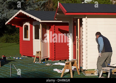 Bournemouth, Royaume-Uni 14 novembre 2013. Bournemouth se prépare pour Noël, avec l'ouverture du marché de Noël de la ville. Credit : Carolyn Jenkins/Alamy Live News Banque D'Images