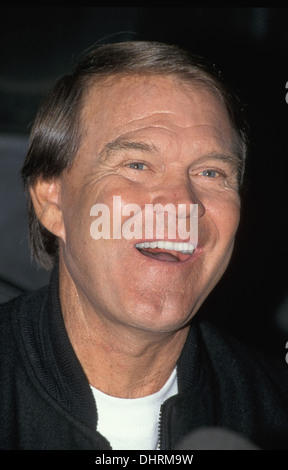 GLEN CAMPBELL US musicien country à propos de 1985 Banque D'Images