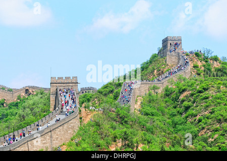 La Grande Muraille de Chine Banque D'Images