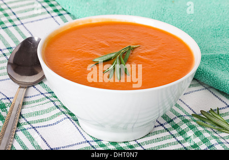 soupe crème Banque D'Images