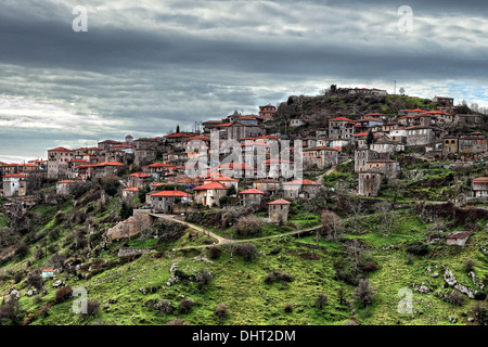 Dimitsana est un village de montagne en Arcadie, Péloponnèse, Grèce. Banque D'Images