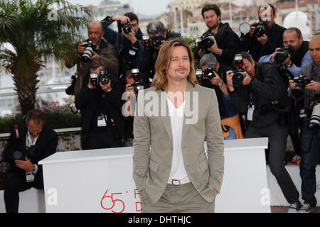 Brad Pitt 'Tuer doux' photocall lors du 65e Festival de Cannes Cannes, France - 22.05.12 Banque D'Images