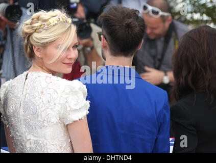 Kirsten Dunst 'sur la route' photocall lors du 65e Festival de Cannes Cannes, France - 23.05.12 Banque D'Images