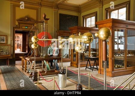 Pays-bas, Haarlem, Musée Teyler, sur la liste indicative de liste du patrimoine mondial de l'UNESCO, machine électrique Banque D'Images