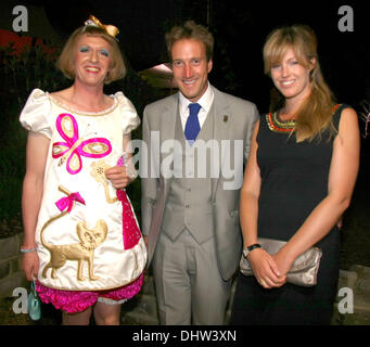 Grayson Perry, Ben Fogle et Marina Pandamonium 2012 Chasse à l'Affût Centre éducatif dans Hyde Park Londres, Angleterre - 24.05.12, Banque D'Images