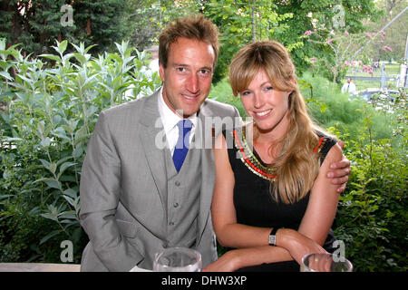 Ben Fogle et Marina Pandamonium 2012 Chasse à l'Affût Centre éducatif dans Hyde Park Londres, Angleterre - 24.05.12, Banque D'Images