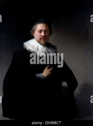 Portrait d'un homme, probablement un membre de la famille Van Beresteyn - par Rembrandt van Rijn, 1632 Banque D'Images