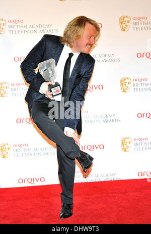 Leigh Francis l 2012 Arqiva British Academy Television Awards s'est tenue au Royal Festival Hall - Gagnants de sélection. Londres, Angleterre - 27.05.12 Banque D'Images